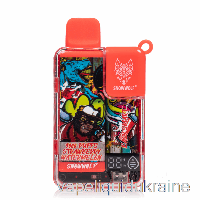 Vape Ukraine Snowwolf Easy Smart EA9000 Disposable Strawberry Watermelon